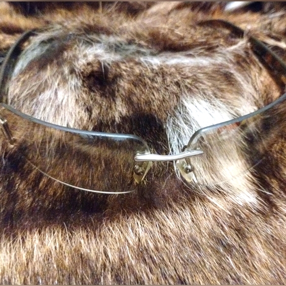 Versace Rimless Silver Greca Logo Tortoise Brown Sunglasses - Picture 11 of 15